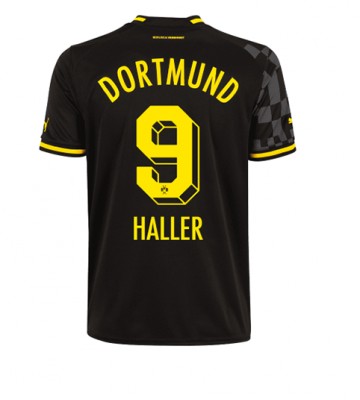 Borussia Dortmund Sebastien Haller #9 Bortedrakt 2022-23 Kortermet
